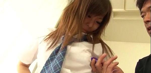  Amazing porn play with young doll Miku Airi